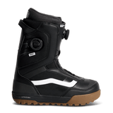 Vans Aura Pro 2.0 snowboard boots, black with BOA dial and white stripe