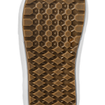 Vans Hi-Standard OG snowboard boots outsole, brown tread with diamond pattern