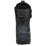 Vans Verse Range Edition x Blake Paul Snowboard Boot 2024 - A black snowboard boot with a textured rubber toe cap and white logo on the side.