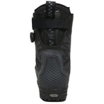 Vans Verse Range Edition x Blake Paul Snowboard Boot 2024 - A black snowboard boot with a textured pattern on the upper and a checkered strap at the top.