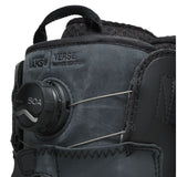 Vans Verse Range Edition x Blake Paul Snowboard Boot 2024 - A black snowboard boot with a textured, rubber-like material on the toe and heel areas.