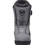 Vans Men's Aura Pro Snowboard Boot 2025 - Black snowboard boot with a round black BOA dial on top.