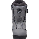 Vans Men's Aura Pro Snowboard Boot 2025 - Black snowboard boot with a round black BOA dial on top.