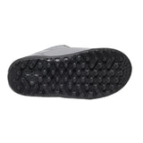 Vans Men's Aura Pro Snowboard Boot 2025 - Black snowboard boot with a textured rubber sole and white stitching.