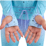 Airblaster Women's Classic Ninja Suit 2025 - Black suit with a subtle white pattern of ninja masks and splatters.