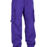 Airblaster Women's Nai Freedom Boss Pant 2025 - Black pants with a subtle white stripe down the side of each leg.
