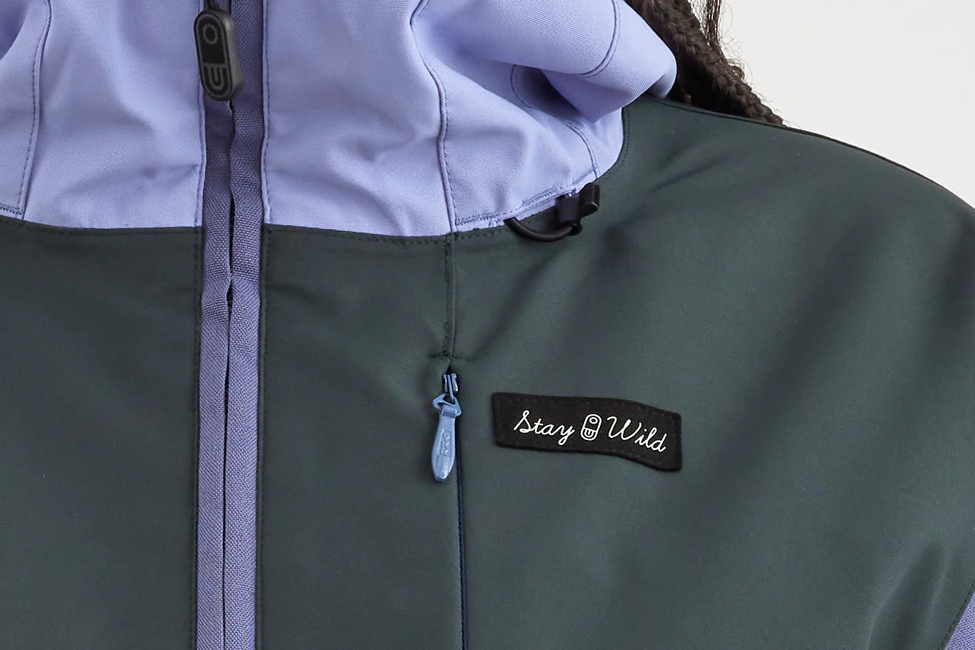 Airblaster Women's Stretch Freedom Suit 2025 - A black and white suit with a bold, geometric pattern on the pants.