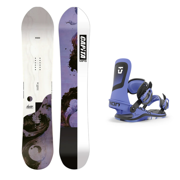 CAPiTA The Navigator Women's Snowboard with Union Women's Ultra Snowboard Binding 2025