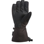 Dakine Women's Camino Glove - A black glove with a textured palm and thumb, featuring a small logo on the wrist strap.