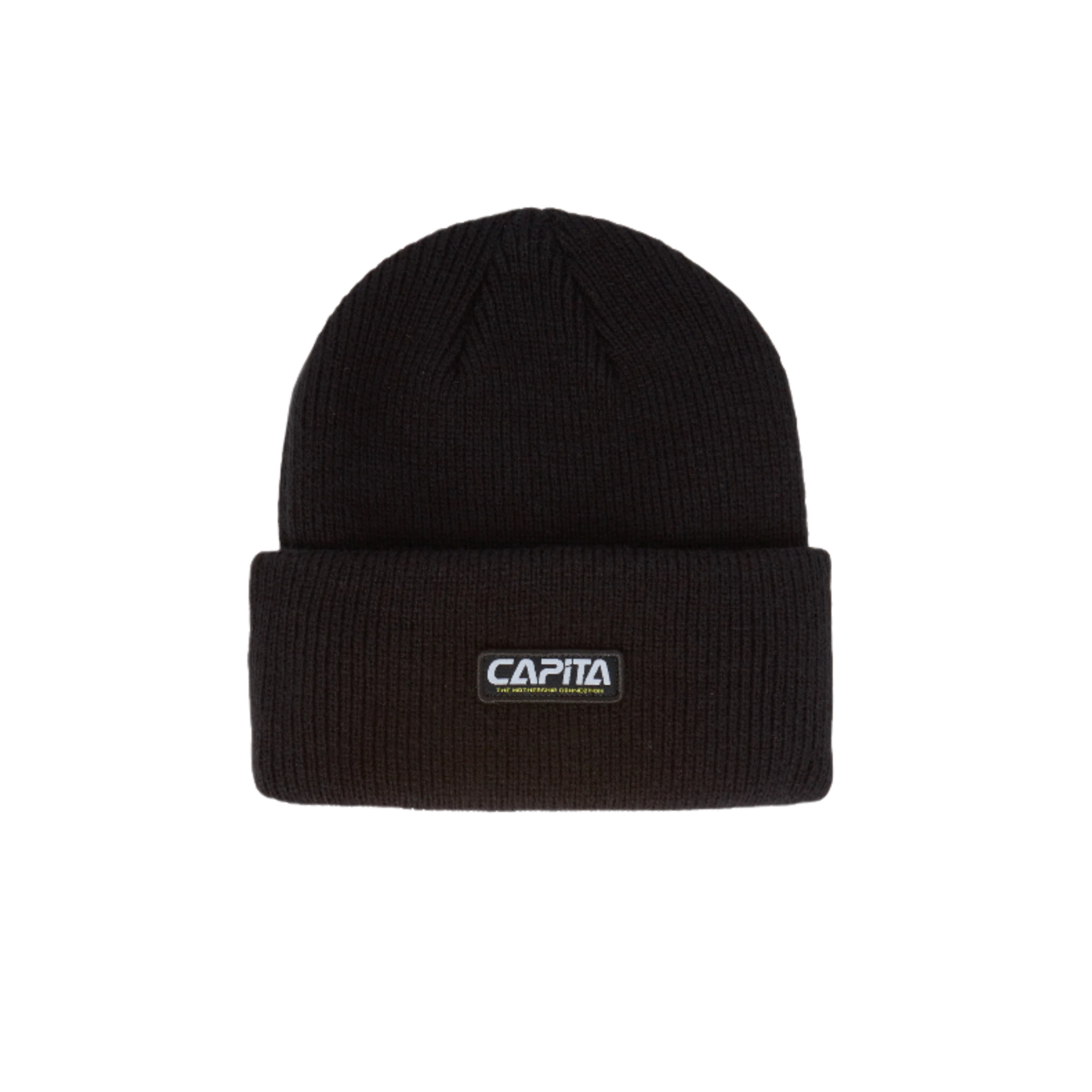 CAPiTA Worm Beanie 2026 - Black beanie with a small white logo on the front.