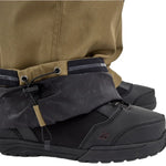 Airblaster Wrench Shell Pant 2025 - Black pants with a subtle white geometric pattern on the upper thigh area.