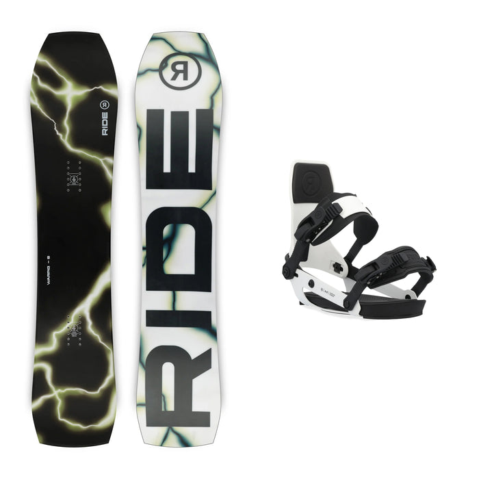 Ride WARPIG Snowboard with Ride A-6 binding 2025