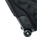 Burton Wheelie Gig Snowboard Bag 2025 - Black snowboard bag with a large zippered pocket on the side and a handle at the top.