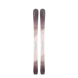 Elan Wildcat 82 TI Skis 2025 - A pair of skis with a light brown base and blue accents, featuring a distinctive "WILDCAT" logo on the tip.