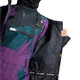 Burton Women's Lalik 2L Jacket 2025 - A black jacket with a white logo on the left chest and a zippered pocket on the right side.