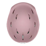 Smith Women's Liberty MIPS Helmet 2025 - A dusty rose-colored helmet with a sleek, aerodynamic design and ventilation holes on top.