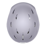 Smith Women's Liberty MIPS Helmet 2025 - A white helmet with a black visor and ventilation holes on top.