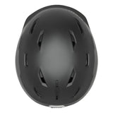 Smith Women's Liberty MIPS Helmet 2025 - A black helmet with a white logo on the front and a silver buckle at the back.