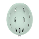 Smith Women's Mirage MIPS Helmet 2025 - A mint green helmet with a sleek, aerodynamic design and a prominent white logo on the front.