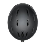 Smith Women's Mirage MIPS Helmet 2025 - Black helmet with white logo on the side and a black strap in the back.