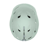 Smith Women's Vantage MIPS Helmet 2025 - A light gray helmet with a black visor and white accents on the sides.
