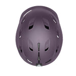 Smith Women's Vantage MIPS Helmet 2025 - A dark gray helmet with a white stripe on top and black straps.