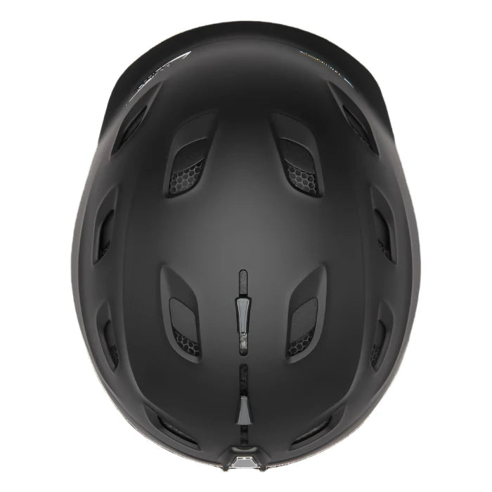 Smith Women's Vantage MIPS Helmet 2025 - Black helmet with a sleek, aerodynamic design and ventilation system visible on top.