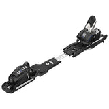 Salomon X12 LAB Ski Bindings 2020 - Black bindings with silver hardware and white text on top of left binding.