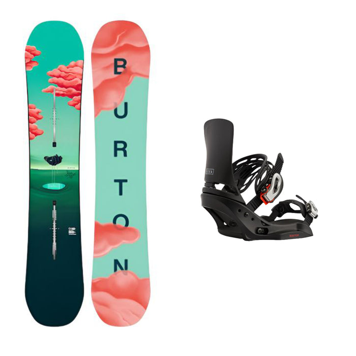 Burton Yeasayer Snowboard with Burton Lexa EST Binding 2025