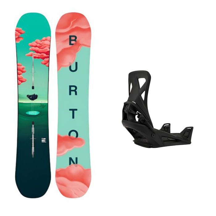 Burton Yeasayer Snowboard with Burton Step On Binding 2025