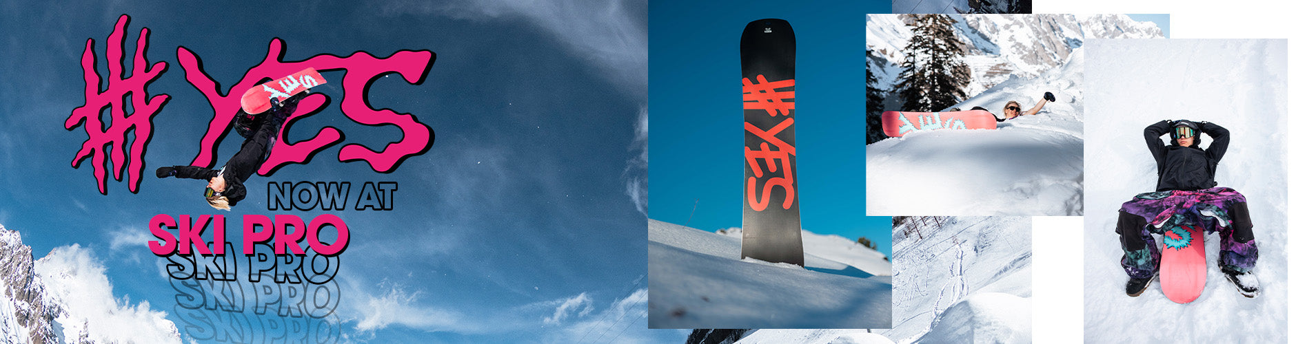 #Yes Snowboards Now Available at Skipro.com