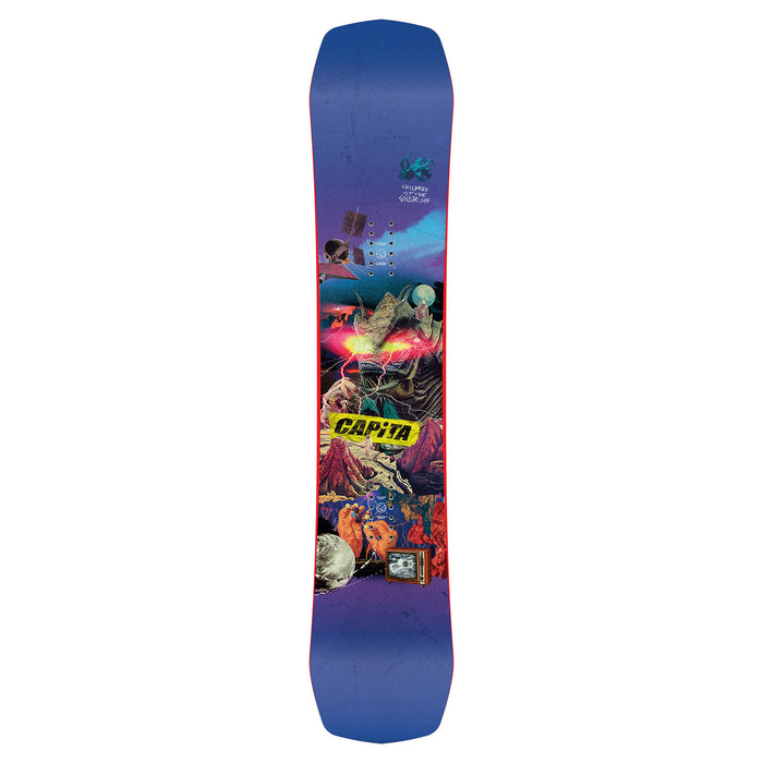 CAPiTA Junior's Children Of The Gnar Snowboard 2025- blue/purple angle 1