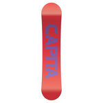 CAPiTA Junior's Jess Kimura Mini Snowboard 2025- black/red/purple angle 3