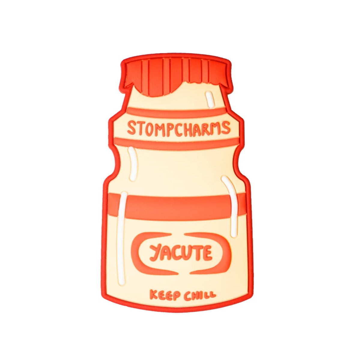 StompCharms - Yacute Mini Stop Pad 2025 is a small, rectangular pad with rounded corners and a smooth surface.