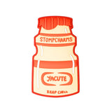 StompCharms - Yacute Mini Stop Pad 2025 is a small, rectangular pad with rounded corners and a smooth surface.