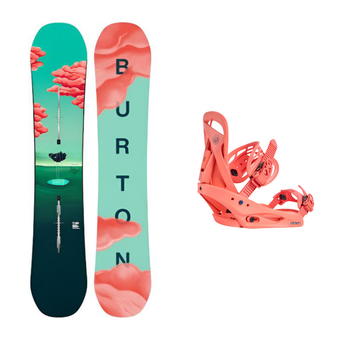 Burton Women's Yeasayer Snowboard with Burton Citizen Bindings 2025