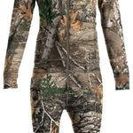 Airblaster Junior's Ninja Suit 2024 - Black one-piece snowsuit with a ninja mask hood and black straps on the arms and legs.