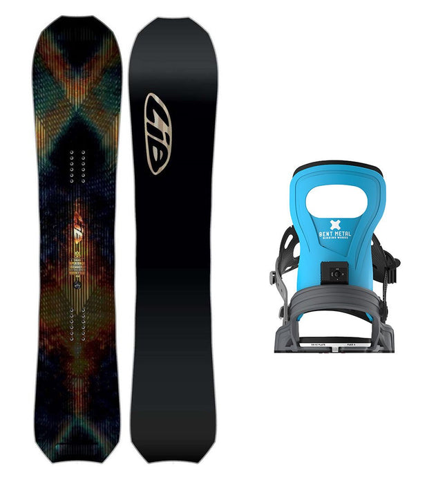 Lib Tech Apex Orca Snowboard with Bent Metal Bolt Snowboard Binding 2025