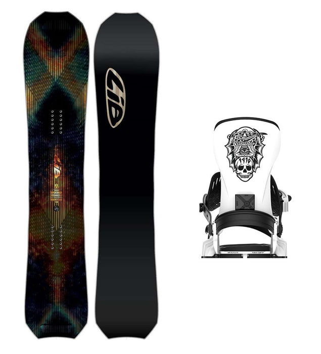 Lib Tech Apex Orca Snowboard with Bent Metal Transfer Snowboard Binding 2025