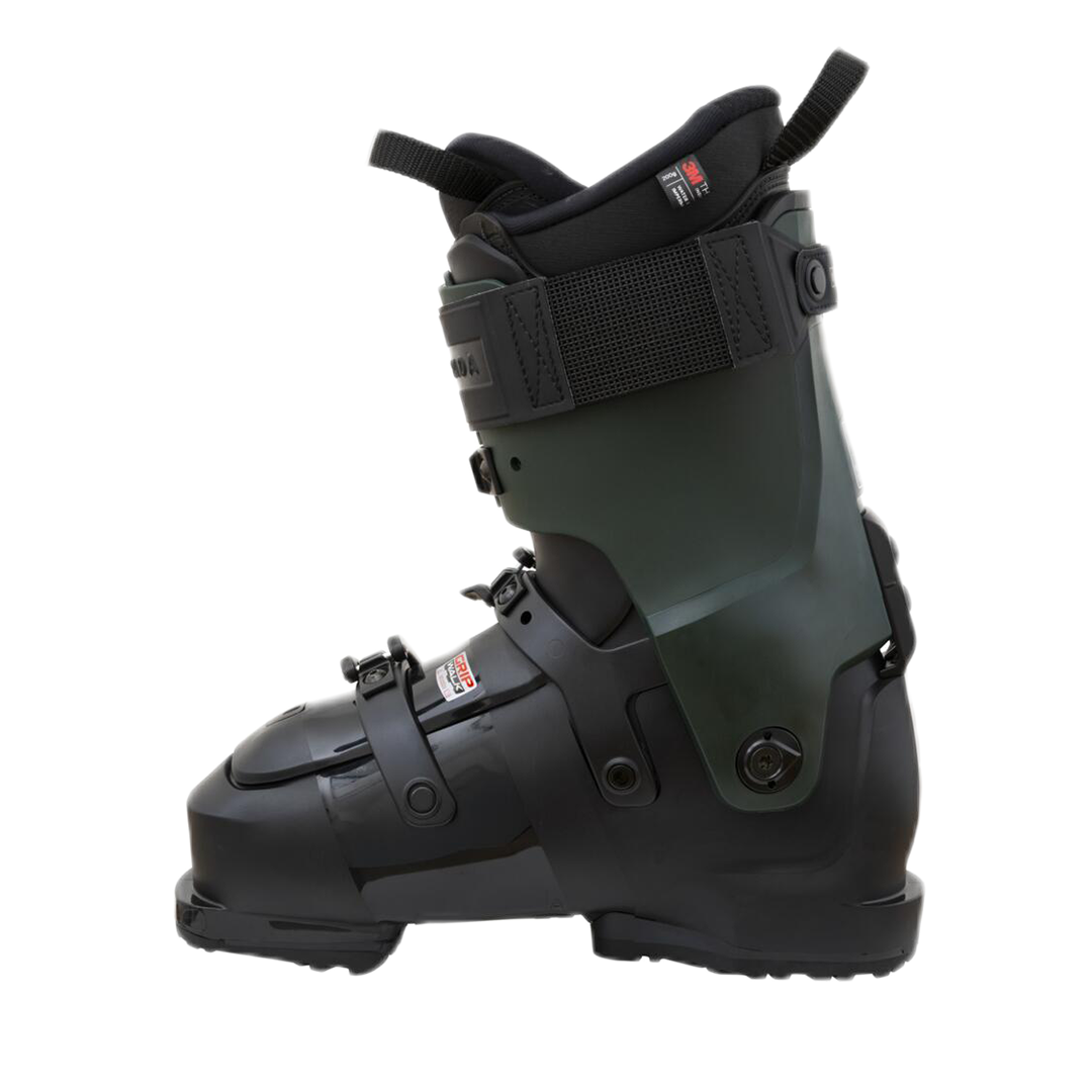 Armada AR One 110 MV Ski Boot 2026 - Black ski boot with a textured pattern on the upper material and silver buckles.