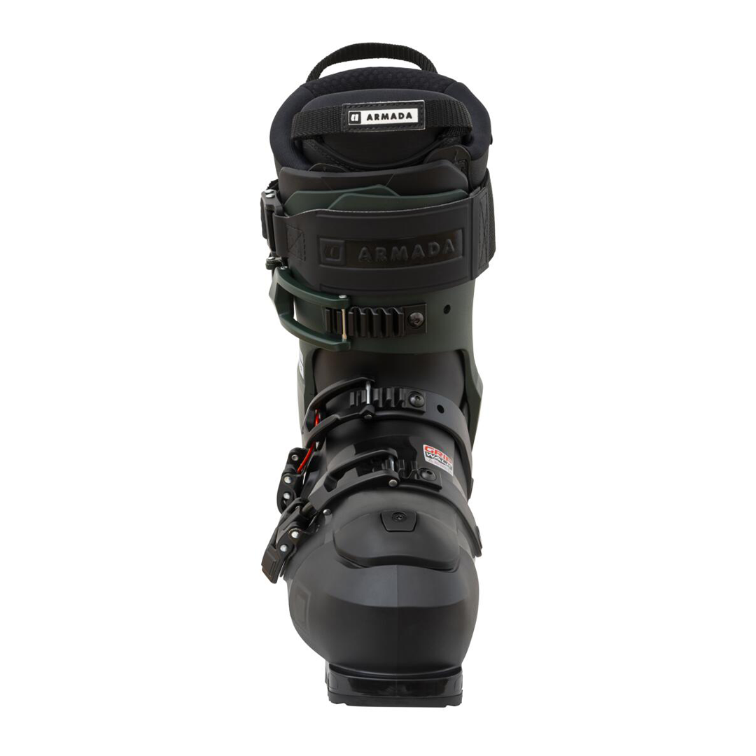 Armada AR One 110 MV Ski Boot 2026 - Black ski boot with a textured pattern on the upper material and silver buckles.