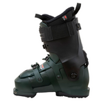 Armada AR One 130 MV Ski Boot 2026 - A dark green ski boot with a black strap and buckle on the side.