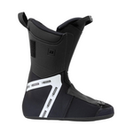 Armada AR One 130 MV Ski Boot 2026 - A black ski boot with white accents and a strap on top of the foot.
