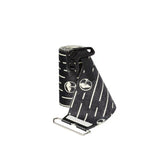 Arbor Universal Splitboard Skin 2024 - Black splitboard skin with white stitching and a small Arbor logo on the top left corner.