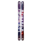 Armada ARV 100 Skis 2026 - A pair of skis with a purple and black base color, featuring white lettering that reads "ARV" on the top sheet.