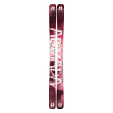 Armada ARV 88 Skis 2026 - A pair of skis with a marbled pink and black pattern on their topsides.