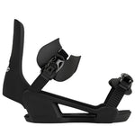 Bataleon Junior's Minishred Snowboard Bindings 2025 - Black bindings with a sleek, modern design and adjustable straps.