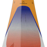 Bataleon Evil Twin Snowboard 2024 - A snowboard with a blue and white checkered pattern on its top side.
