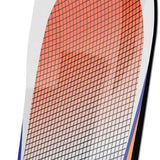 Bataleon Evil Twin Snowboard 2024 - A snowboard with a predominantly black base and white accents, featuring a distinctive logo on its top side.