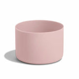 Hydro Flask Small Flex Bottle Boot - A small, light pink water bottle with a flexible material and a screw-on lid.